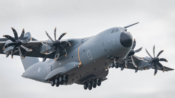 istock The new military aircraft 1306677981