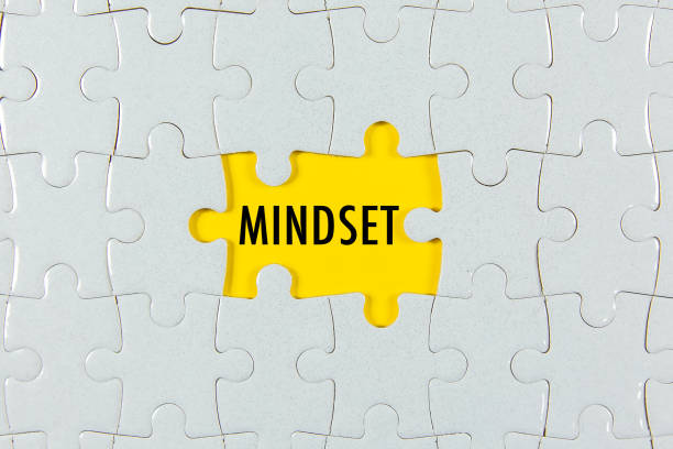 istock Mindset text on a Jigsaw Puzzle - business concept 1306680954
