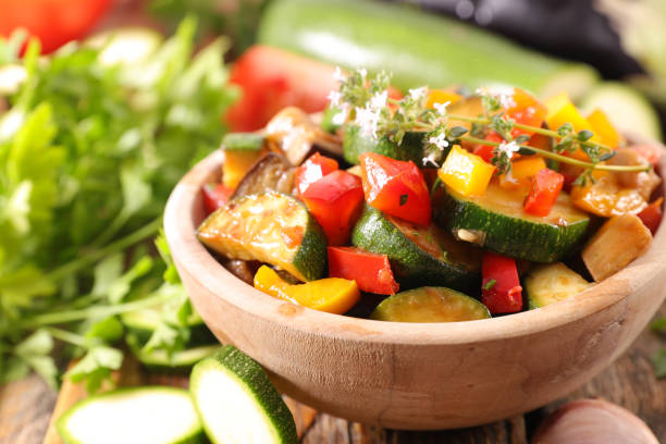 istock ratatouille- grilled vegetable and thyme 1306683372