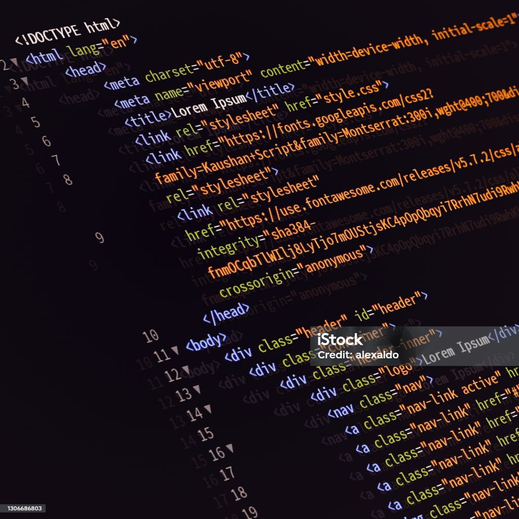 Website Background Coding Examples Web Html Coding Website Background Stock Illustration - Download Image ...