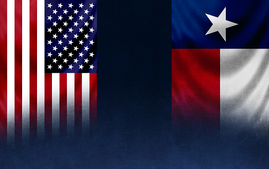 Ee.UU. Texas bandera concepto de ilustración photo