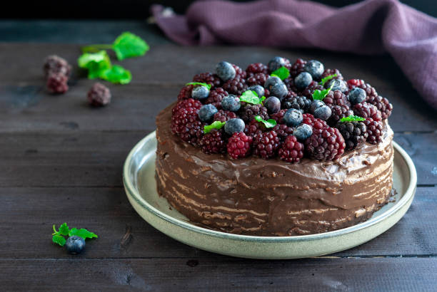 istock Chocolate crepes cake crepville 1306705216