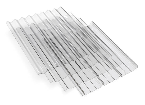 istock Profile sheet of transparent plastic 1306705333