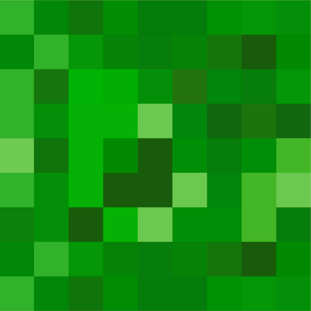 istock Pixel background. The concept of games background. Minecraft concept. Vector illustration 1306707858