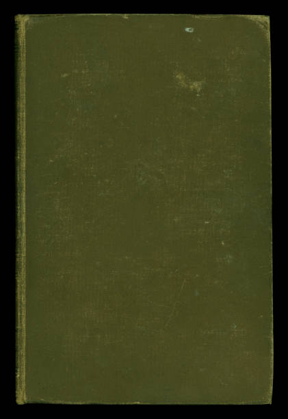 istock Antique Green Hardcover Book 1306733285