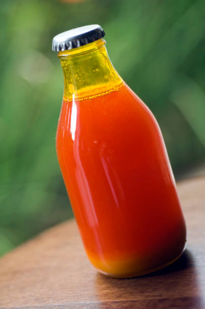 istock Dende palm oil bottle. 1306735070