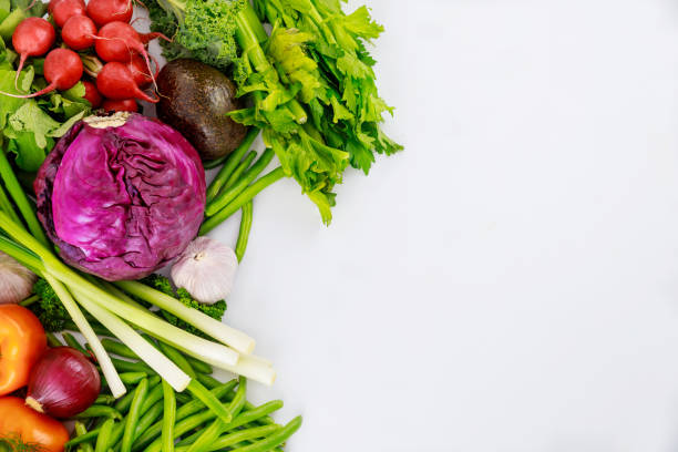 istock Healthy ingredient for making vegetable salad. 1306739915