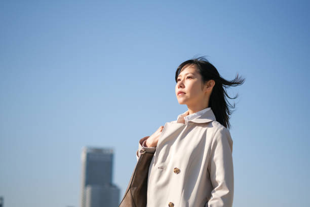 istock Confident businesswoman looking forward 1306776258