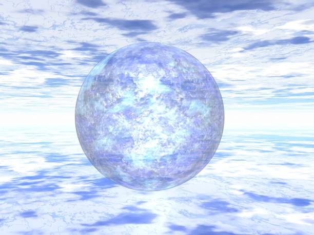 istock Fantastic landscape of Sphere and Sky 1306778216