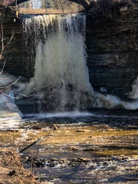 istock Wequiock Falls waterfall in Wisconsin 1306790014