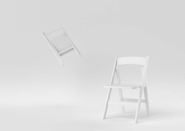 istock white wooden comfortable chair on white background. minimal concept idea. monochrome. 3d render. 1306800298