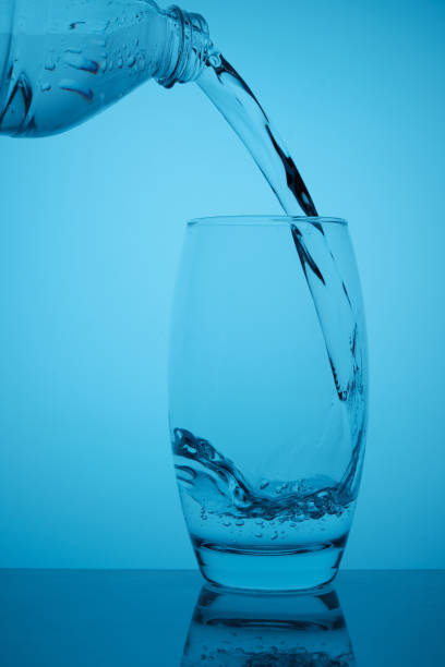 istock Pure still water pours to glass 1306800393