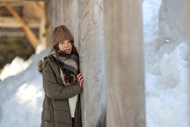istock Beautiful young woman walking 1306801435