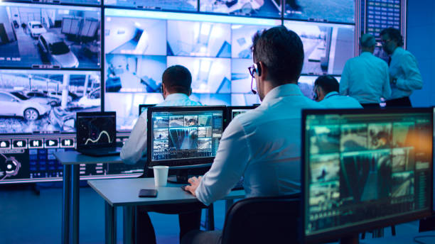 istock Surveillance team working near talking bosses 1306803594