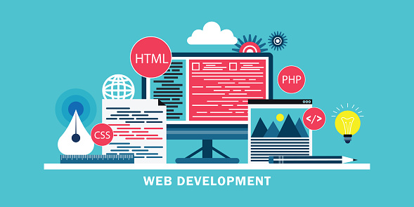 Web Development Programming Coding Mobile App And Software Development ...