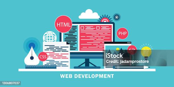 Web Development Programming Coding Mobile App And Software Development ...