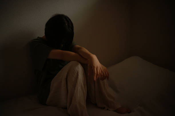 istock A woman in sadness 1306812637