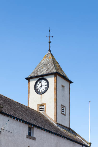istock Lauder Town Hall Clock Tower in the Scottish Borders. 1306818240