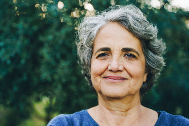 istock Senior Woman Portrait 1306818819