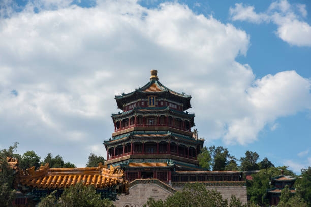 istock A stunning emperor temple under blue sky 1306827776
