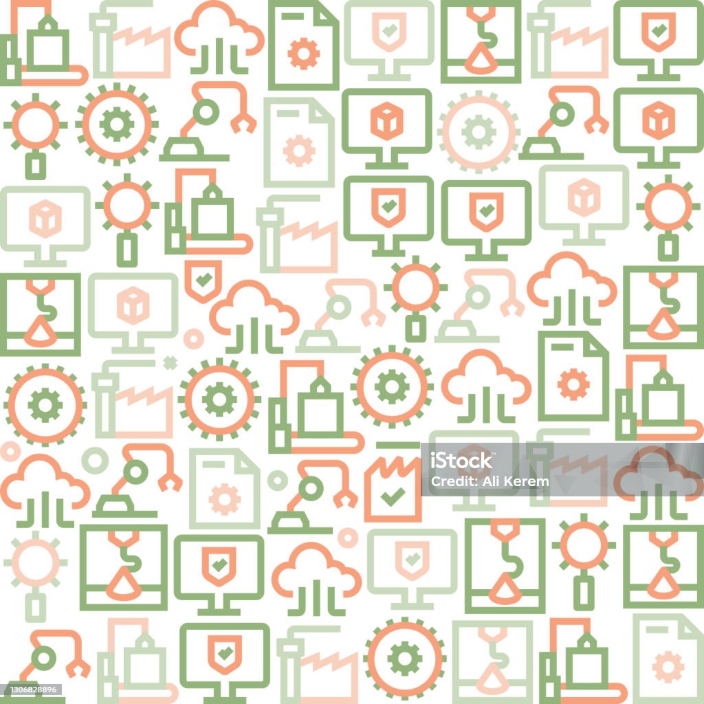 Industry Pattern Stock Illustration Download Image Now Artificial