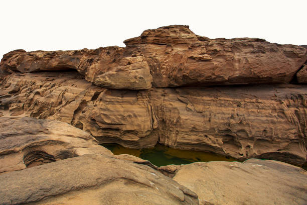 istock Big rock, isolated on the white background 1306829847