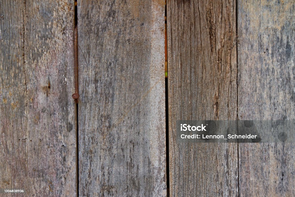 Old rusty wooden wall - texture Close up texture of tiled wooden wall with old gray aspect Backgrounds Stock Photo