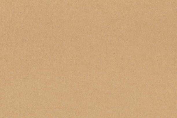 kahverengi kağıt arka plan - vintage doku - kraft kağıdı stok fotoğraflar ve resimler