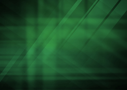 Green shade abstract blurred stripes background.