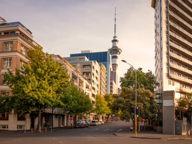 istock Auckland City skyline 1306856993