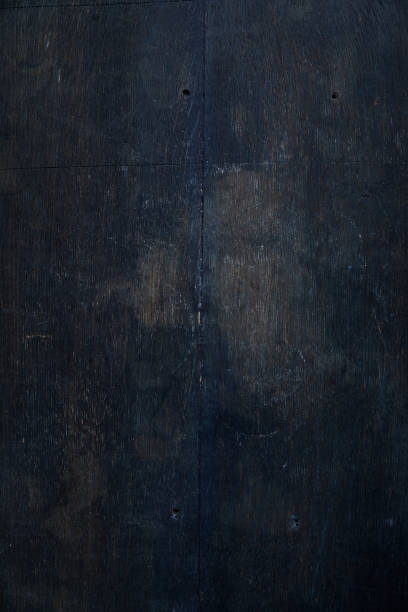 istock Dark Blue Wooden Background 1306862408