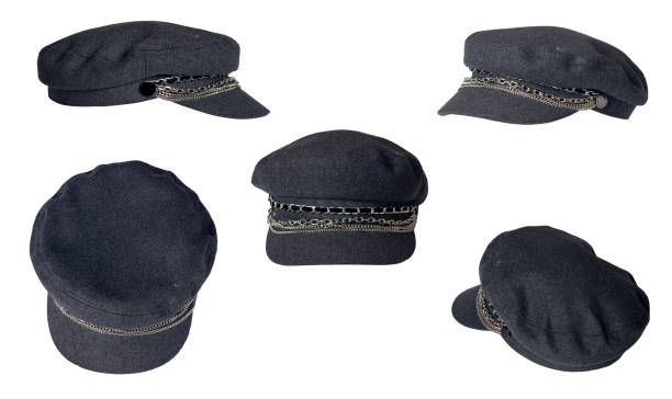 istock fashion hat isolated on white background. colored hat 1306863619