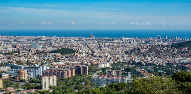 istock Panorama of Barcelona