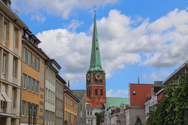 istock St. Jakobi church in Lubeck, Germany 1306865744