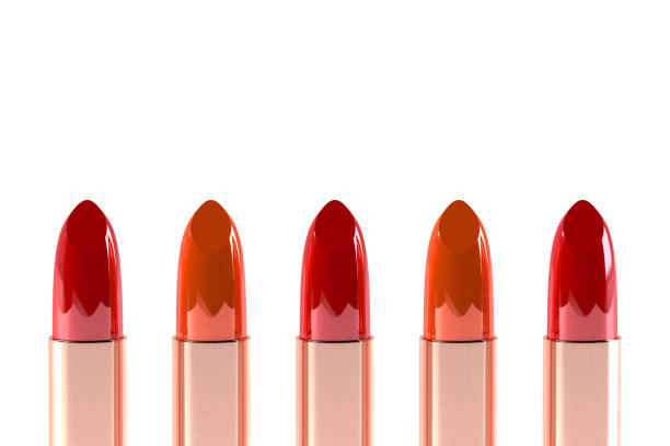 istock 3D illustration of side-by-side lipstick 1306865897