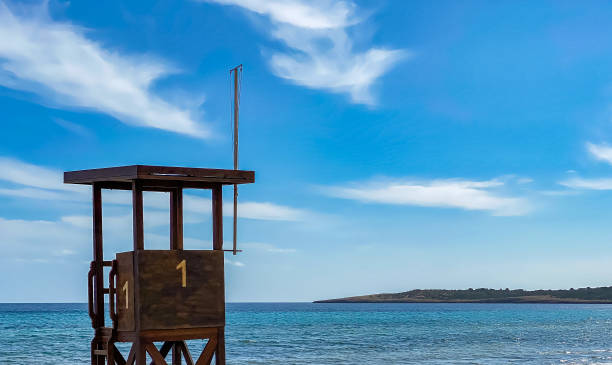 istock silent and calm landscape of sun, beach and sky 1306871772