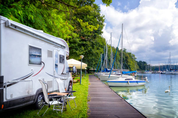 istock Holidays in Germany - summer recreation at the lake 1306873188