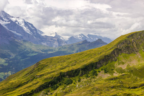 istock Mountain trail in Swiss Alps 1306887999