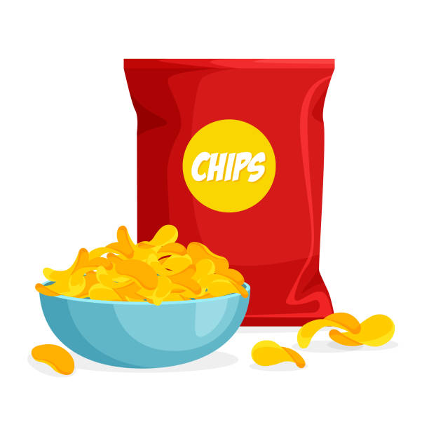 7,532 Pile Of Snacks Illustrations & Clip Art - iStock | Junk food, Potato  chips, Pile of junk food