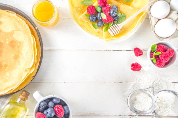 istock Healthy fruit and berry sandwiches 1306899164