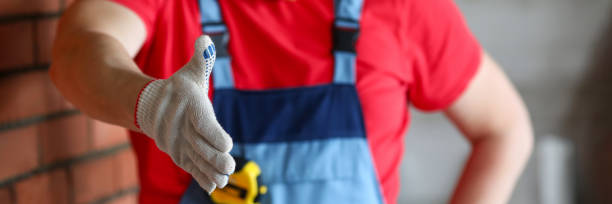 istock Man in gloves and vests 1306907592