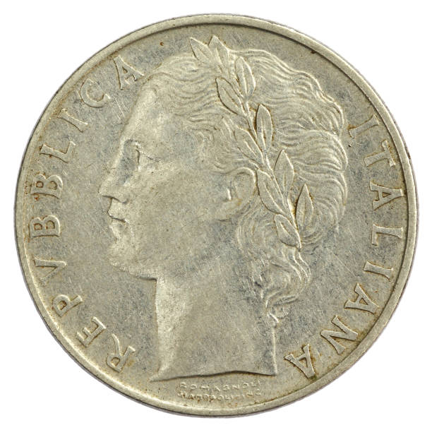 istock Old Italian One Hundred Lira 1306910112