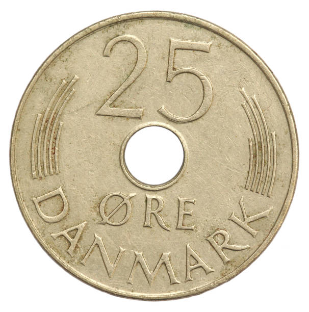 istock Old coin of 25 ore 1306910127