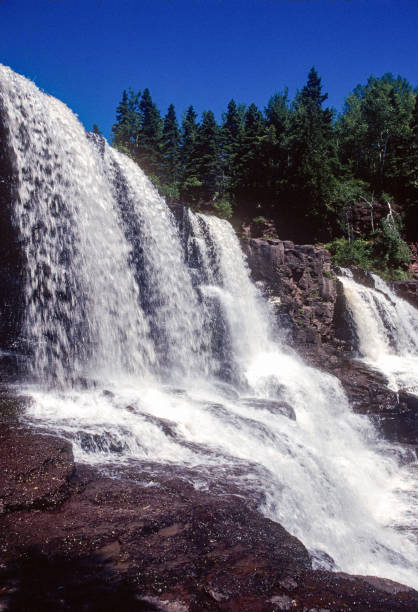 istock Gooseberry Falls SP - Gooseberry Falls Low Angle Vertical - 2000 1306911113