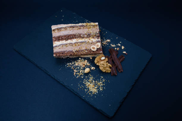 istock The slice of chocolate cake 1306915212