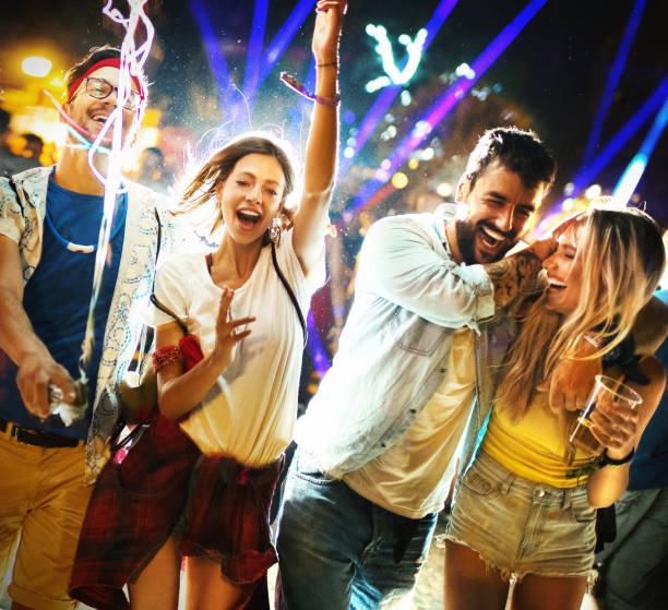 istock Young people at a concert. 1306920753