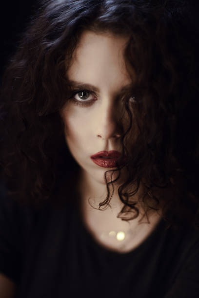 istock Black Haired Woman 1306923405