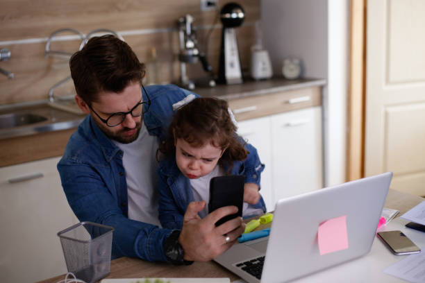 istock Father and daughter having fun stock photo 1306924103