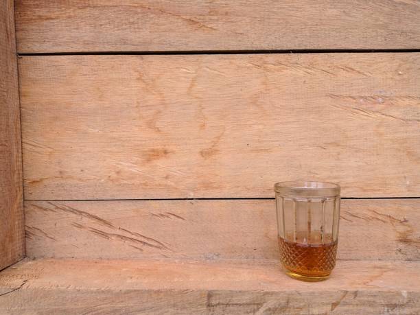 A glass of warm tea