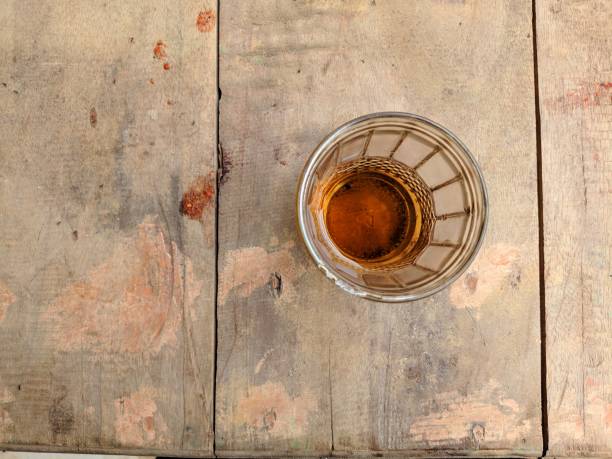 A glass of warm tea